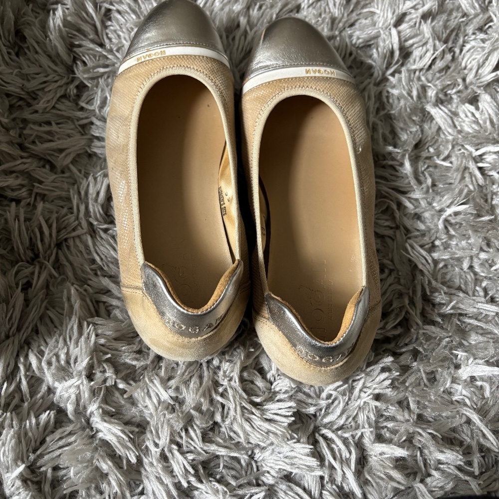 Hogan Ballet Flats Cream Size 35